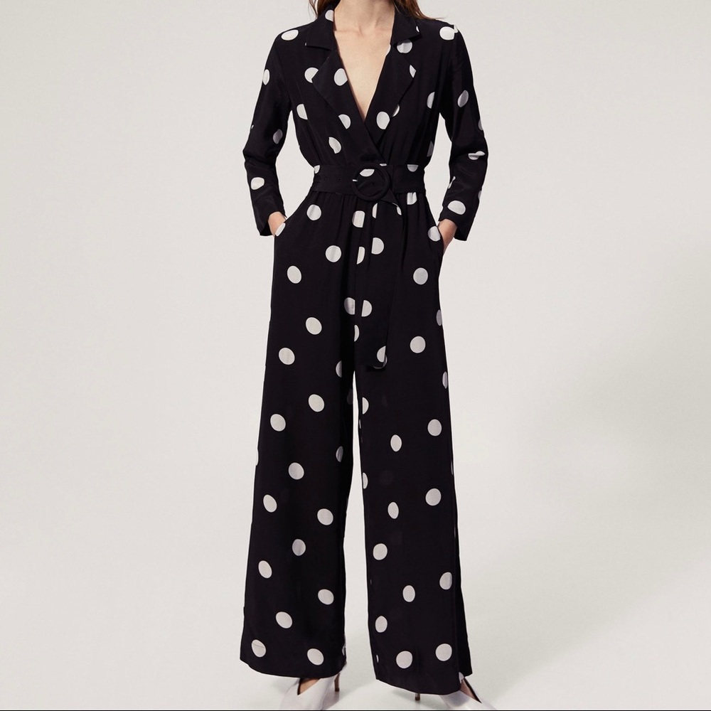 Mango Polka Dot Jumpsuit XXS SOLD OUT!!!!